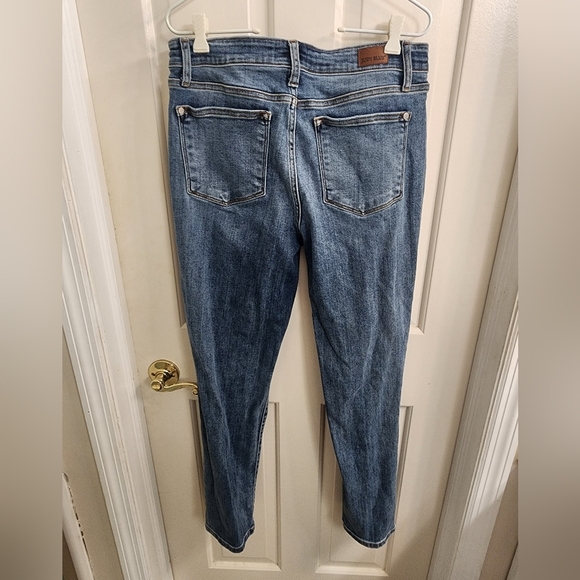 Judy Blue Slim Fit Stretch Denim Jeans Size 11/30 - Picture 5 of 6